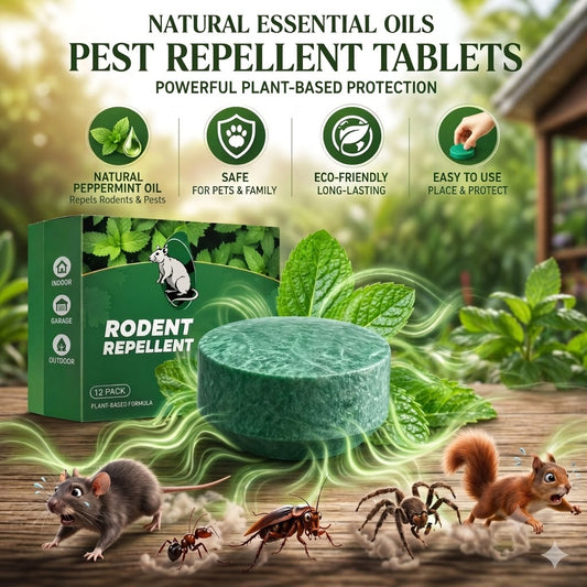 Mouse & Rat Repellent Balls.Safe for Pets & Kids