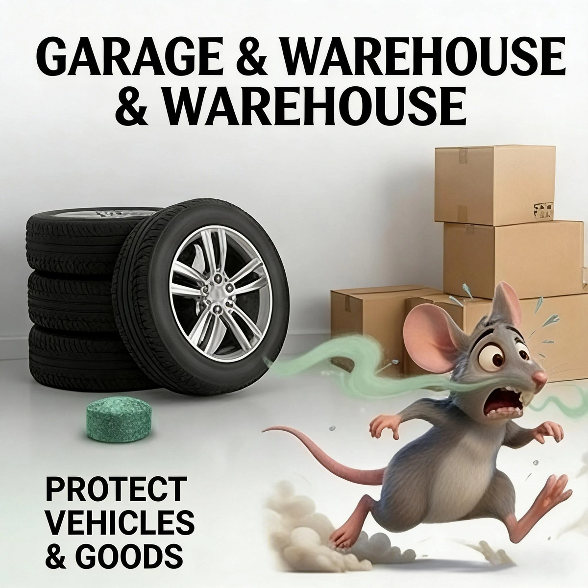 Mouse & Rat Repellent Balls.Safe for Pets & Kids