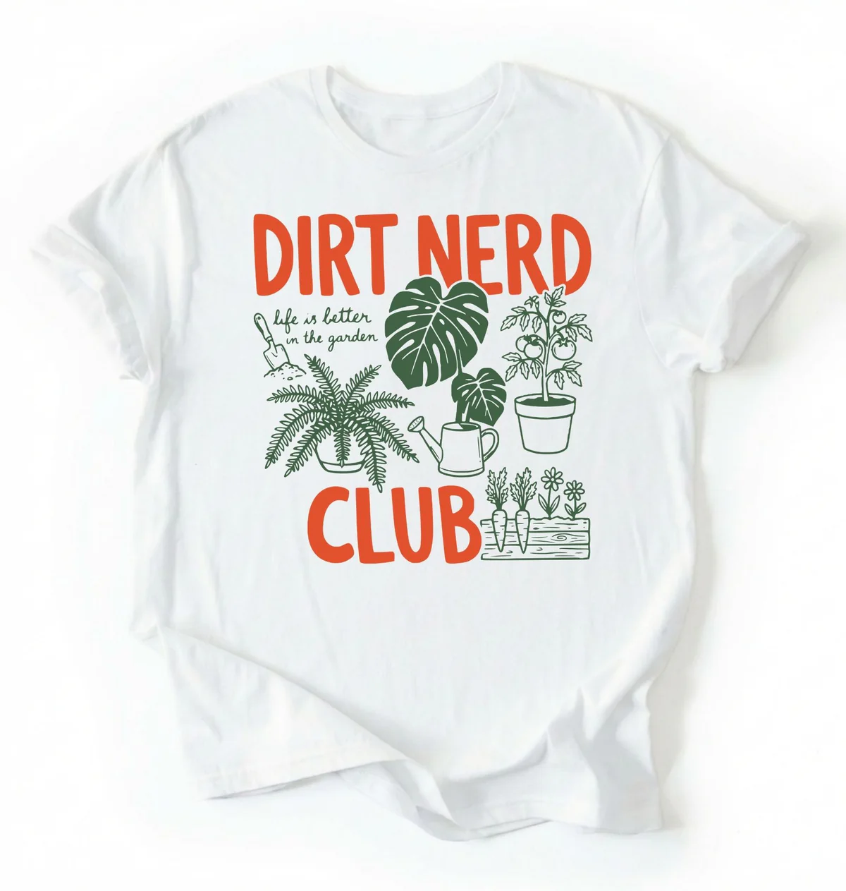 Dirt Nerd Club Shirt | Funny Plant Lover Gardening Gift