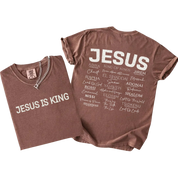 Jesus Is King Christian Tee