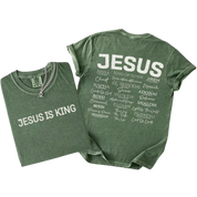 Jesus Is King Christian Tee